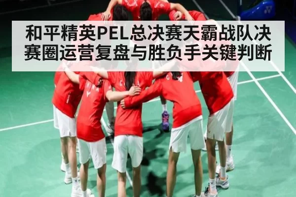 和平精英PEL总决赛天霸战队决赛圈运营复盘与胜负手关键判断